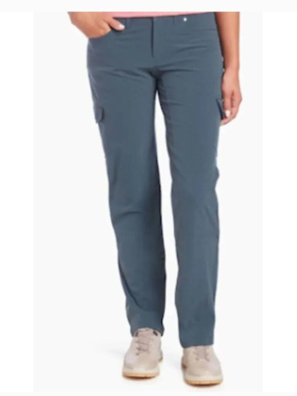 Kuhl Women's Freeflex Roll-Up Pant- Size 16- Blue Style 6326 NWOT